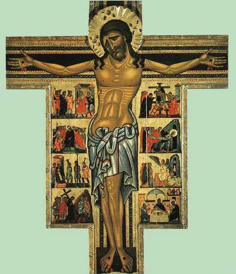 MASTER of San Francesco Bardi Crucifix with